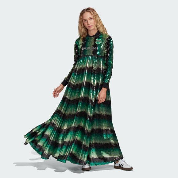 adidas sequin dress